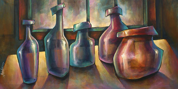 Still Life Poster featuring the painting 'Soldiers' by Michael Lang