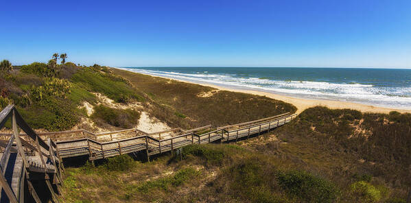 Atlantic Ocean Poster featuring the photograph Ponte Vedra Beach #8 by Raul Rodriguez