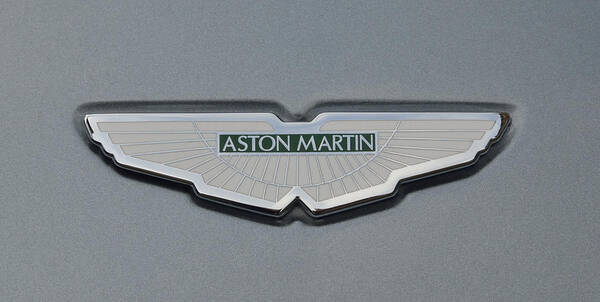 Prestige Poster featuring the photograph Aston Martin Hood Ornament by Tom Wurl