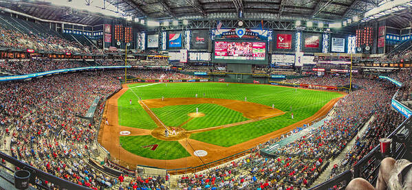 Chase Field Poster featuring the photograph Chase Field 2013 by C H Apperson