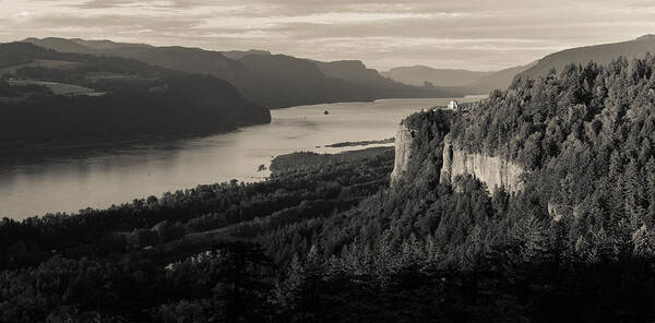 Columbia River Gorge Poster featuring the photograph Columbia Gorge by Scott Rackers