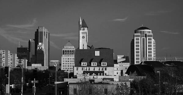 St. Louis Poster featuring the photograph Downtown St. Louis by Scott Rackers