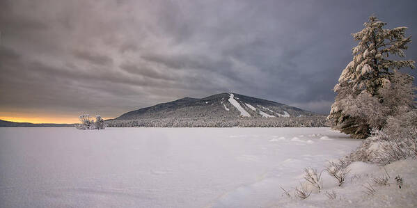 Shawnee Peak Poster featuring the photograph Early Dawn at Shawnee Peak by Darylann Leonard Photography