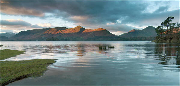 Scenics Poster featuring the photograph Morning By The Lake by Terry Roberts Photography