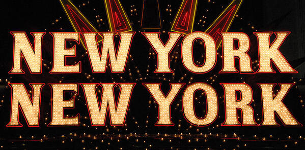 New York New York Poster featuring the photograph New York New York pano cut by David Lee Thompson