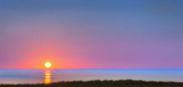 Sunset Poster featuring the photograph On the Water by Bill Wakeley