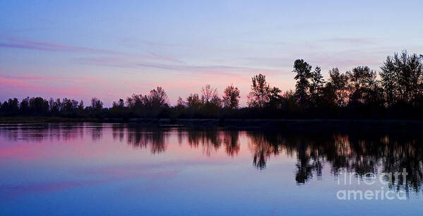 Sunset Poster featuring the photograph Pastel Landscape by Nick Boren