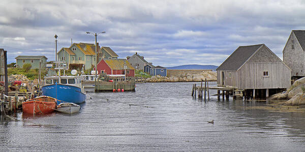 Peggy's Poster featuring the photograph Peggy's Cove 22 by Betsy Knapp