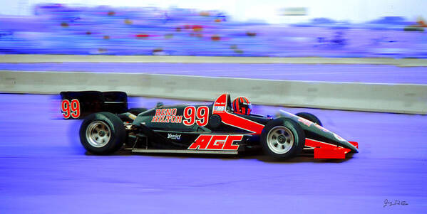 Racing Poster featuring the photograph Reno Grand Prix by Gary De Capua