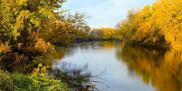 Environment Poster featuring the photograph Shell Rock River by Bonfire Photography