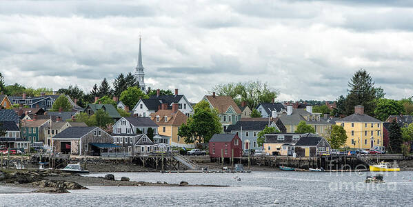 Portsmouth Nh Poster featuring the photograph South End and North Church by Scott Thorp
