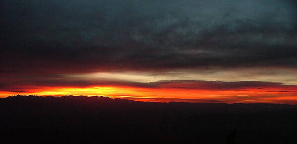 Big Bend Poster featuring the photograph Sunrise from the Rim 002 by Phil And Karen Rispin