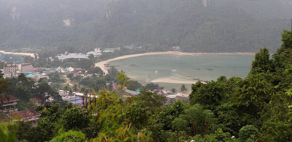 Phi Poster featuring the photograph Viewpoint - Phi Phi Island - 01132 by DC Photographer