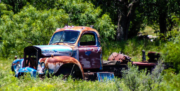 Truck Poster featuring the photograph Ol' Mack by Toma Caul