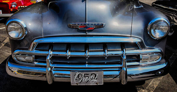 Rumble Seat Poster featuring the photograph 52 Chevy by Tricia Marchlik