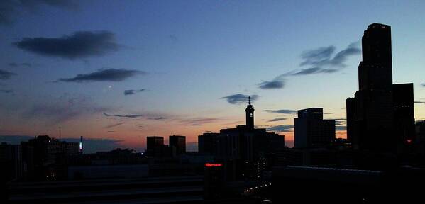 Photo For Sale Poster featuring the photograph Another Atlanta Sunset by Robert Wilder Jr