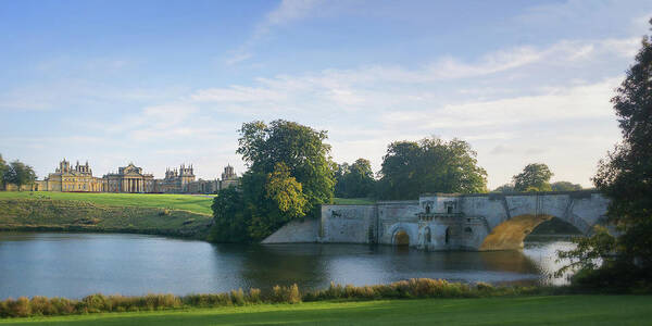 History Poster featuring the photograph Blenheim Palace by Joe Winkler