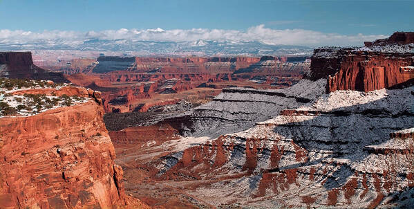 Canyonlands Poster featuring the photograph Canyon View by Julia McHugh