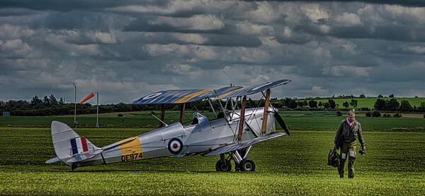 Duxford Poster featuring the photograph Duxford by Martin Newman