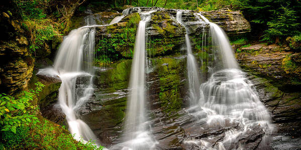 Fulmer Falls Poster featuring the photograph Fulmer Falls by Mark Rogers
