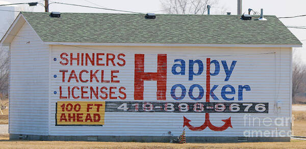 Happy Hooker Bait Shop 8531 Poster