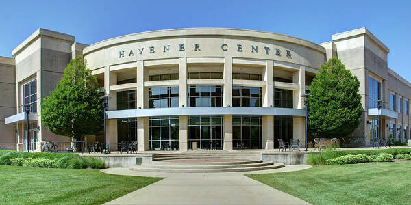 Missouri Poster featuring the photograph Havener Center - Missouri University of Science and Technology by Nikolyn McDonald