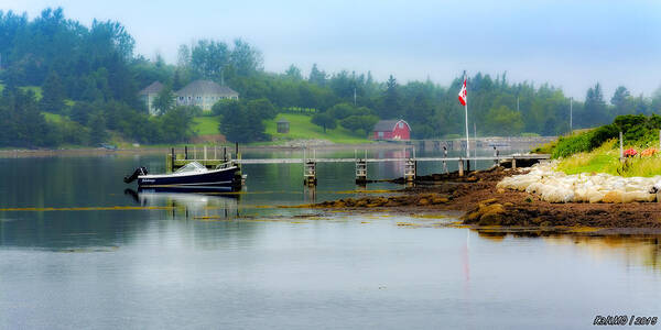 Nova Scotia Poster featuring the photograph Misty Morning by Ken Morris