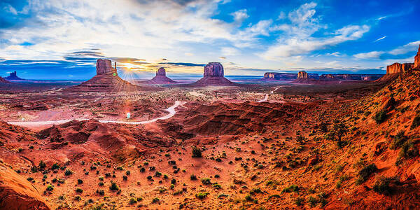 Oljato-monument Valley Poster featuring the photograph Oljato-Monument Valley by Britten Adams