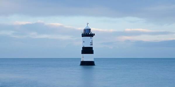 Penmon Lighthouse Poster featuring the photograph Penmon Lighthouse by Stephen Taylor