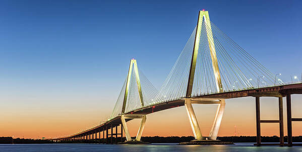 Ravenel Poster featuring the photograph Ravenel at Sunset by Jon Glaser