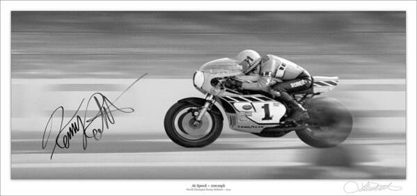 Motorcycle Poster featuring the photograph Road Speed by Lar Matre