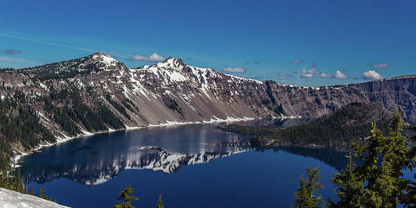 Crater Lake Poster featuring the photograph Crater Lake National Park, Oregon by Julieta Belmont