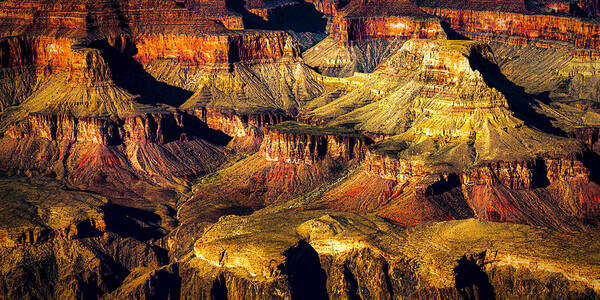 Landscape Poster featuring the photograph Grand Canyon by Dieter Walther