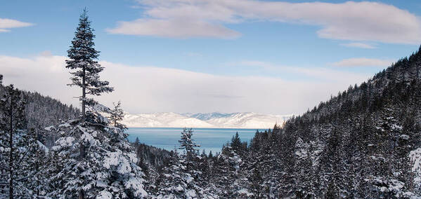 Lake Tahoe Poster featuring the photograph Lake Tahoe Panorama by Christopher Johnson