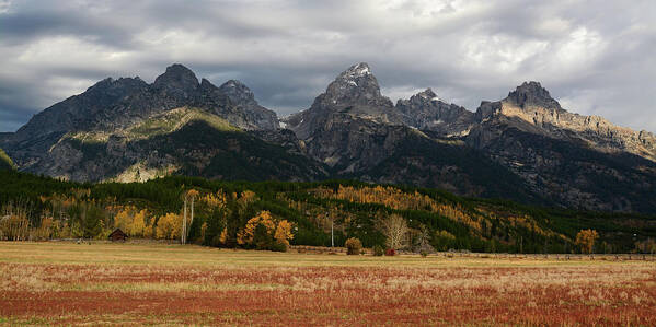 Tetons Poster featuring the photograph The Mountain Halls by Whispering Peaks Photography