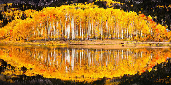 Colorado Poster featuring the photograph Clear Reflections by Ryan Smith