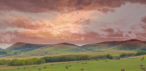 Bailes Poster featuring the photograph Lightning Over The Whale Back by Phil And Karen Rispin