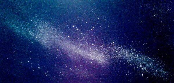 Stars Poster featuring the painting Milky Way by James RODERICK