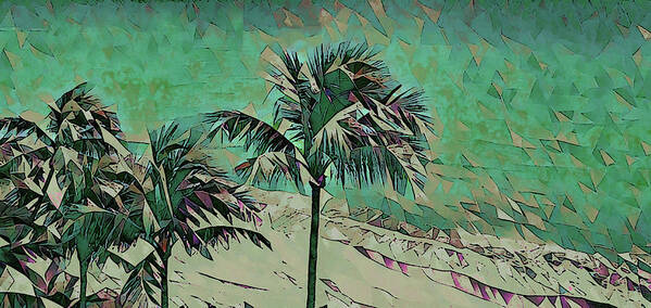 Palm Poster featuring the photograph Palm Trees 629 by Corinne Carroll