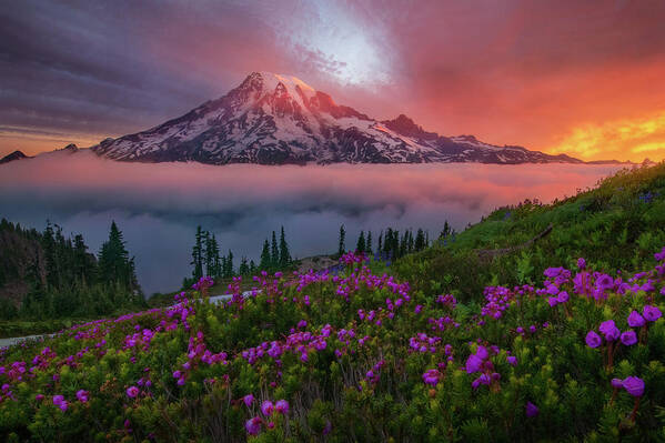 Landscape Poster featuring the photograph A Moment In Time #1 by Chris Moore