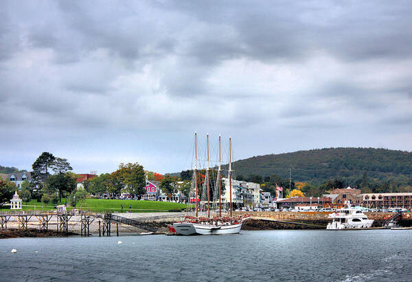 Bar Harbor Poster featuring the photograph Bar Harbor Maine #1 by Kristin Elmquist
