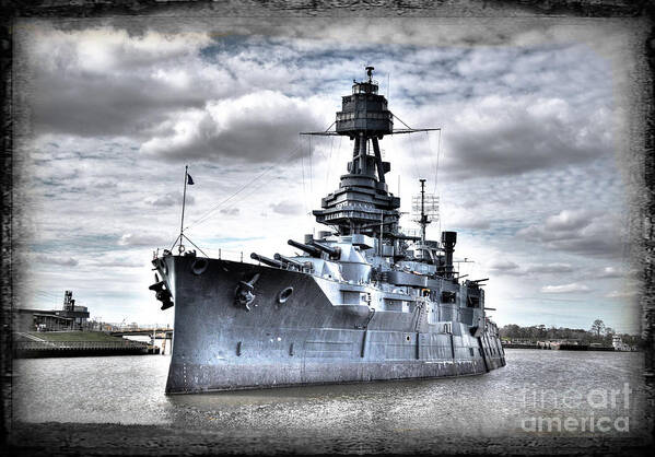 Battleship Texas Poster featuring the photograph Battleship Texas #1 by Savannah Gibbs