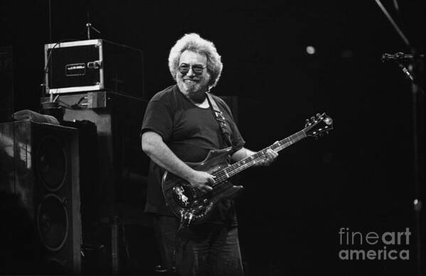 Jerry Garcia Poster featuring the photograph Jerry Garcia - Grateful Dead #25 by Concert Photos
