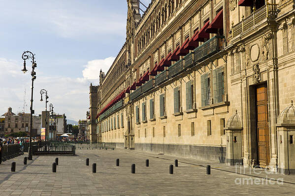 Palacio Nacional Poster featuring the photograph Palacio Nacional, Mexico #1 by Rafael Macia