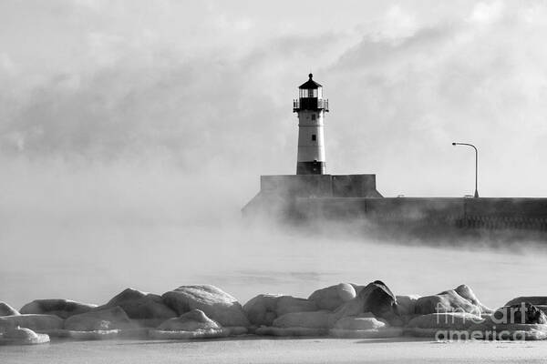 Lighthouse Poster featuring the photograph Sentinel #1 by Rick Rauzi