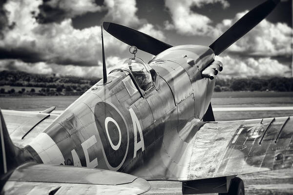 Spitfire Poster featuring the photograph Spitfire #1 by Ian Merton