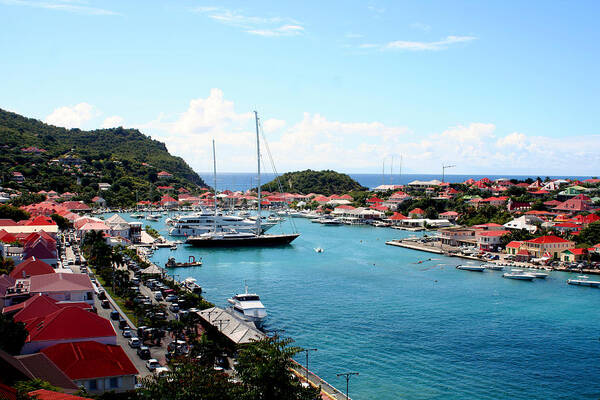 Caribbean Poster featuring the photograph St. Barths #1 by Kathryn McBride