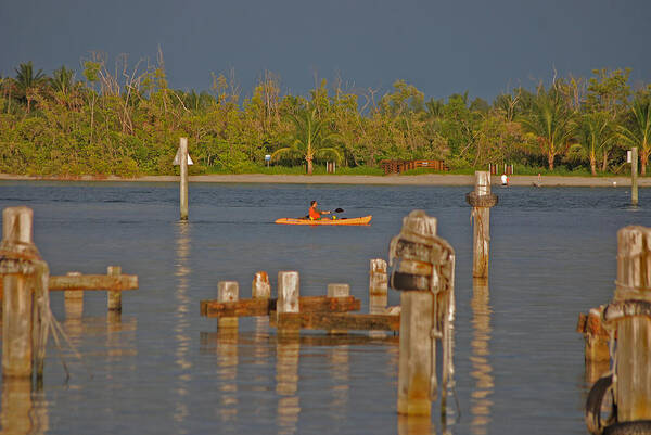 Kayak Poster featuring the photograph 12- Kayak by Joseph Keane