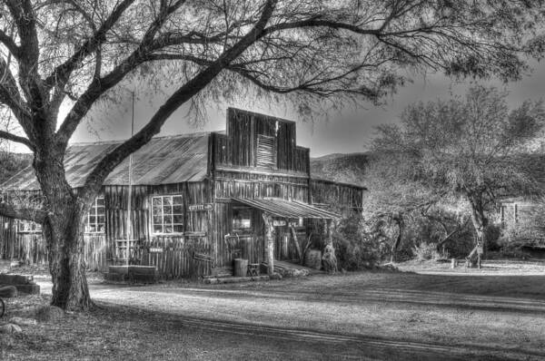 Wendy Elliott Photography Poster featuring the photograph 1910 Stage Coach Stop by Wendy Elliott