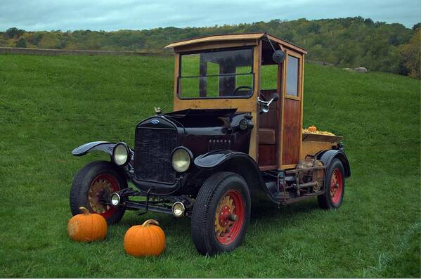 1922 Poster featuring the photograph 1922 Ford Model T Truck by Tim McCullough